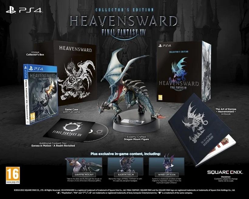 Final Fantasy XIV Online: Heavensward [Collector's Edition] - PAL Playstation 4 [Import]