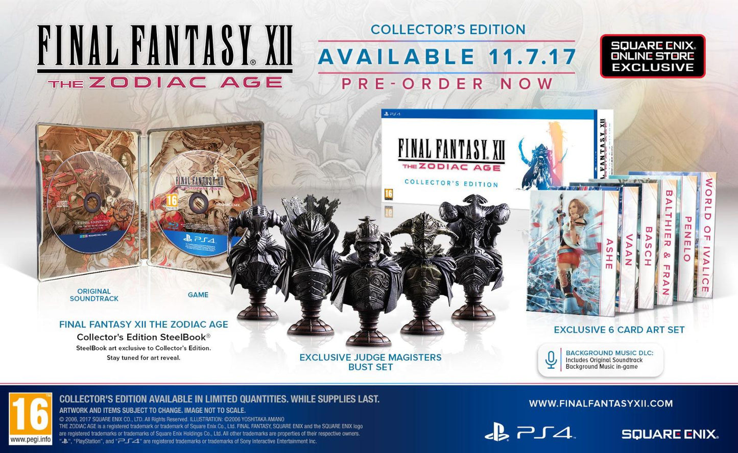 Final Fantasy XII: The Zodiac Age [Collector's Edition] - PAL Playstation 4 [Import]