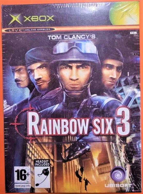 Rainbow Six 3 [Headset Bundle] (PAL Xbox) - Xbox Accessories - PAL Xbox