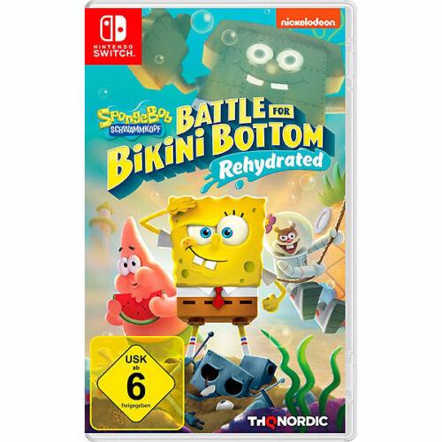 SpongeBob SquarePants Battle for Bikini Bottom Rehydrated - PAL Nintendo Switch [Import]