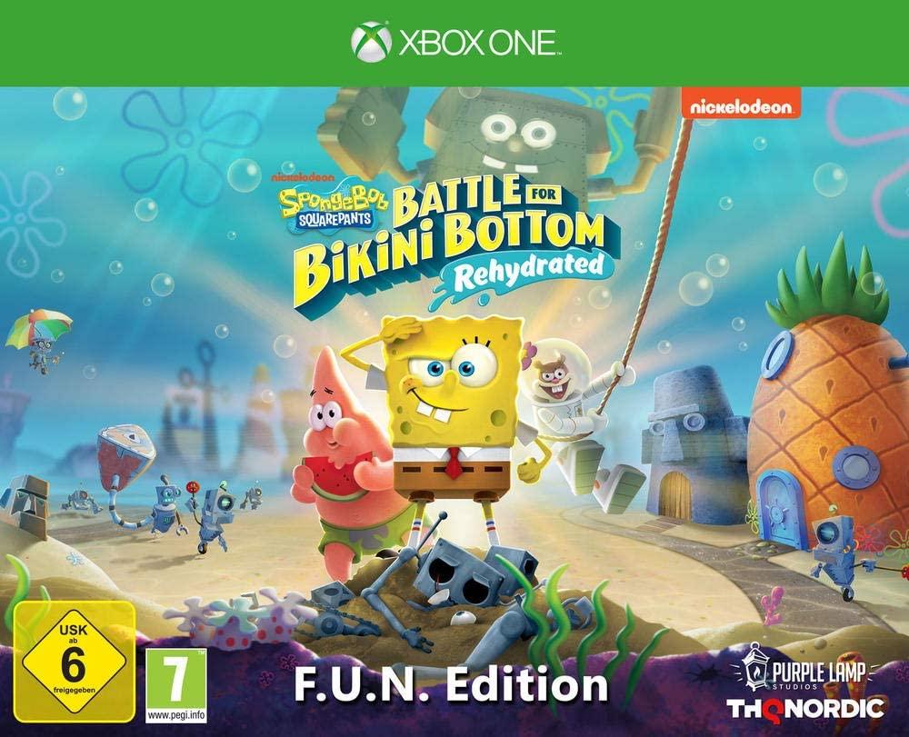 SpongeBob SquarePants Battle For Bikini Bottom Rehydrated [Fun Edition] - PAL Xbox One [Import]