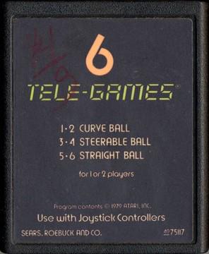 Bowling [Tele Games] - Atari 2600