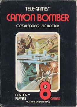 Canyon Bomber [Tele Games] - Atari 2600