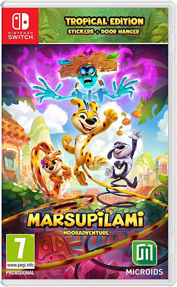 Marsupilami Hoobadventure [Tropical Edition] - PAL Nintendo Switch [Import]
