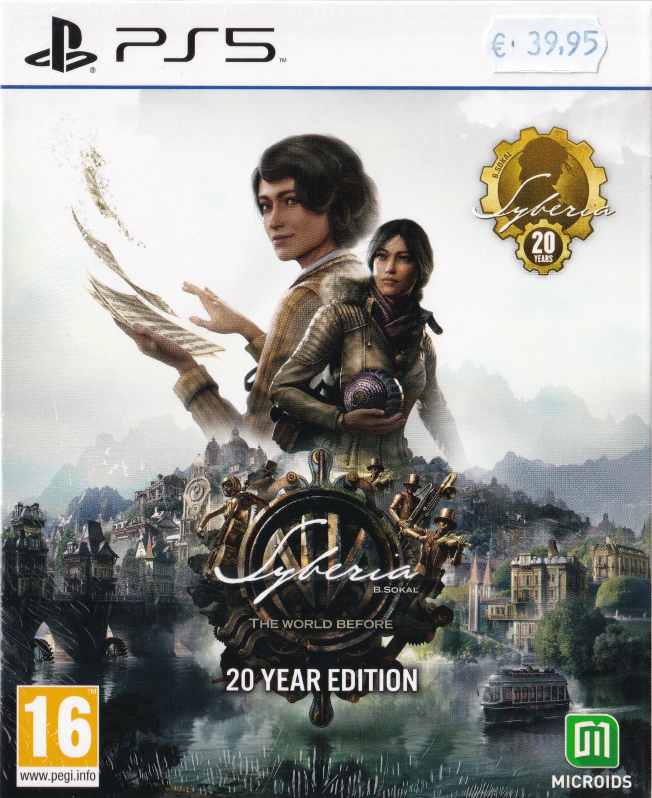 Syberia: The World Before [20 Year Edition] - PAL Playstation 5 [Import]