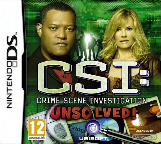 CSI: Crime Scene Investigation Unsolved - PAL Nintendo DS [Import]