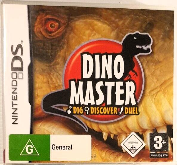 Dino Master Dig Discover Duel - PAL Nintendo DS [Import]