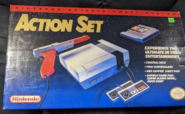 Nes Action Set [Blue Box] - Console