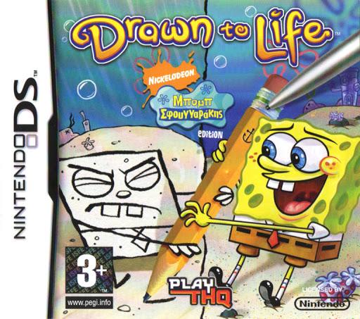 Drawn to Life SpongeBob SquarePants Edition - PAL Nintendo DS [Import]