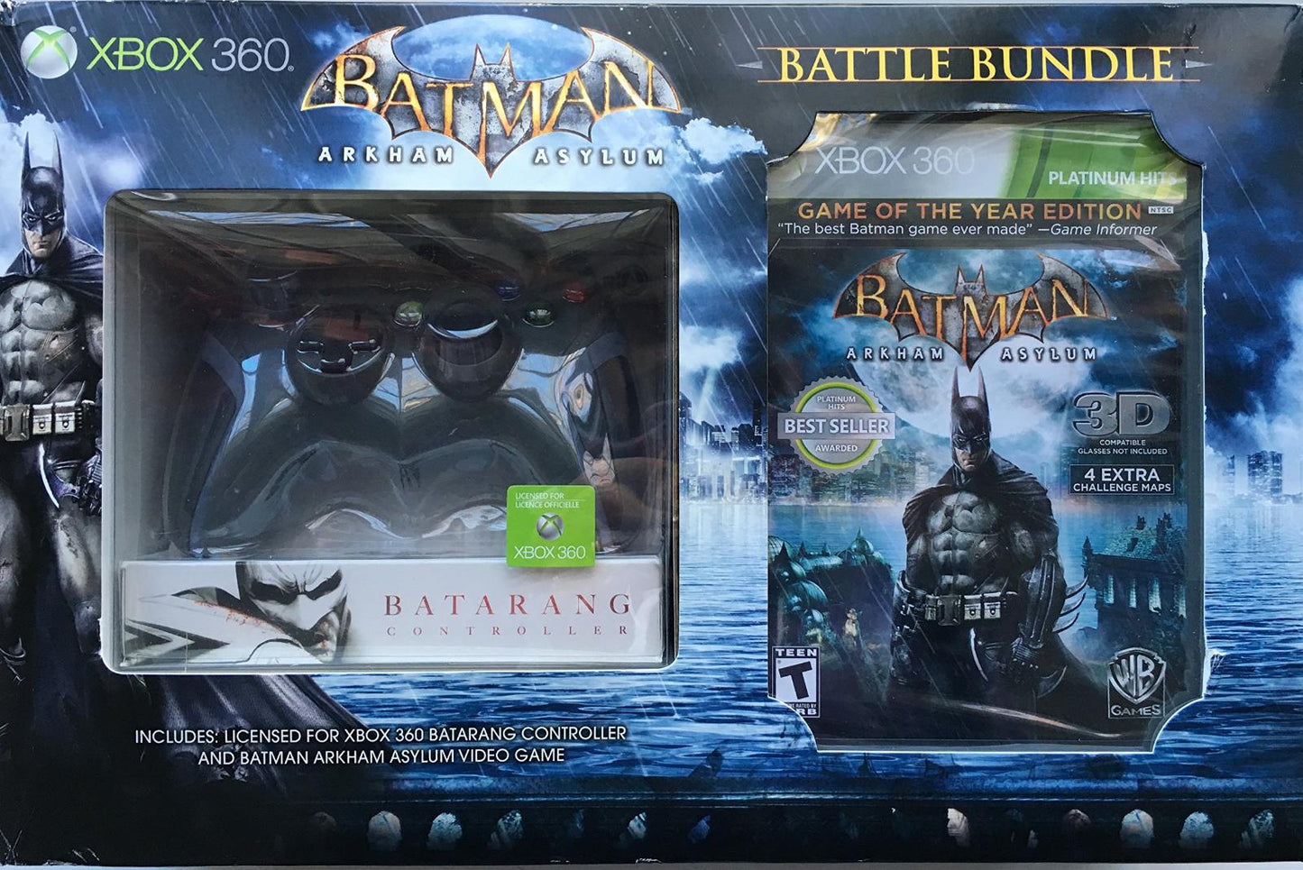 Batman: Arkham Asylum [Battle Bundle] - Xbox 360