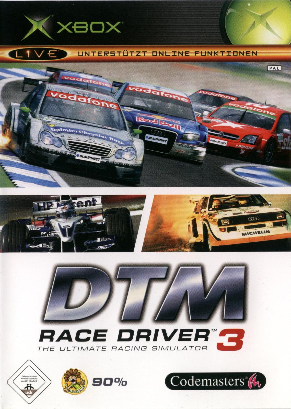 DTM Race Driver 3 - PAL Xbox [Import]