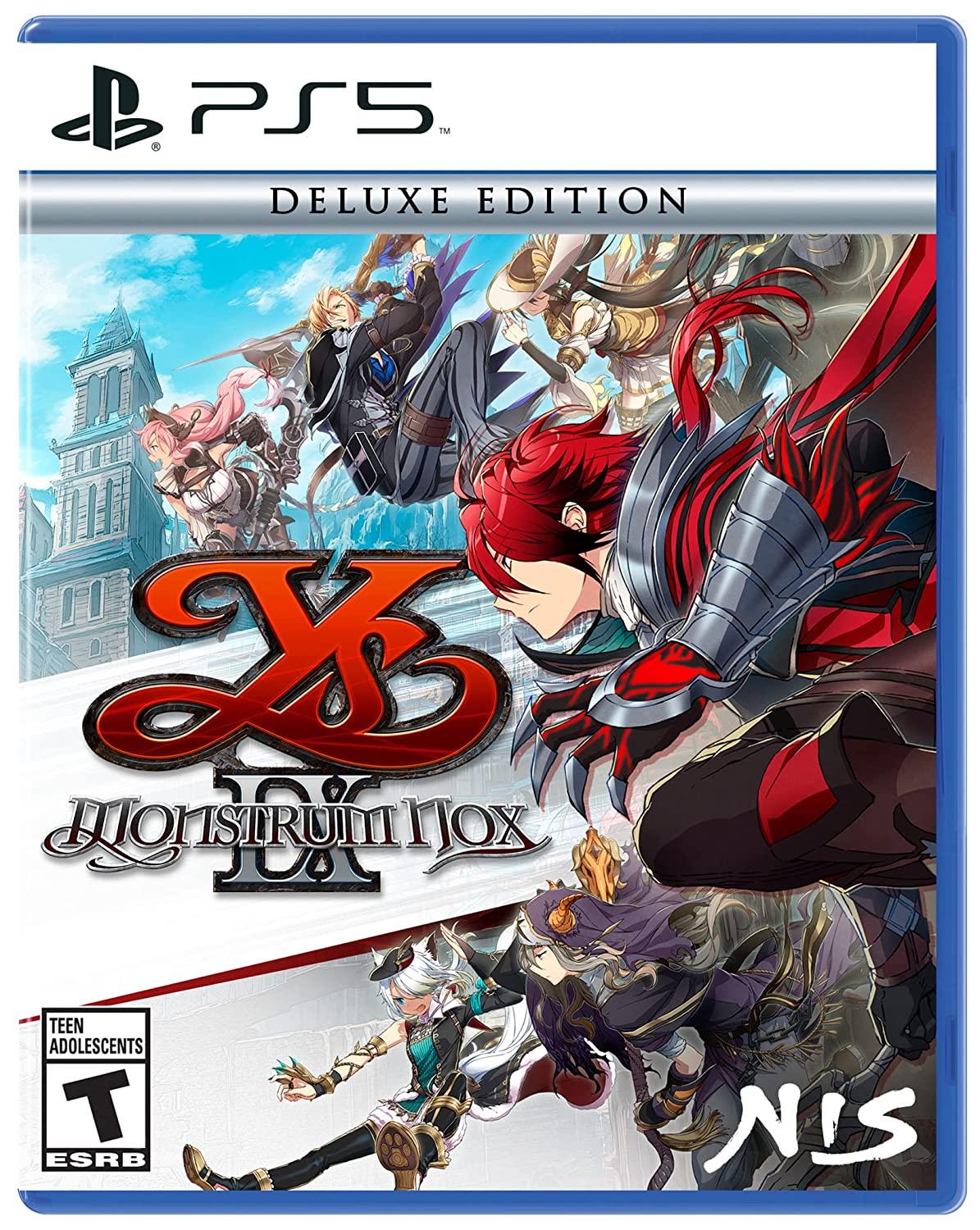 Ys IX: Monstrum Nox [Deluxe Edition] - PlayStation 5