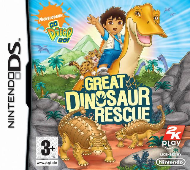 Go, Diego, Go: Great Dinosaur Rescue - PAL Nintendo DS [Import]