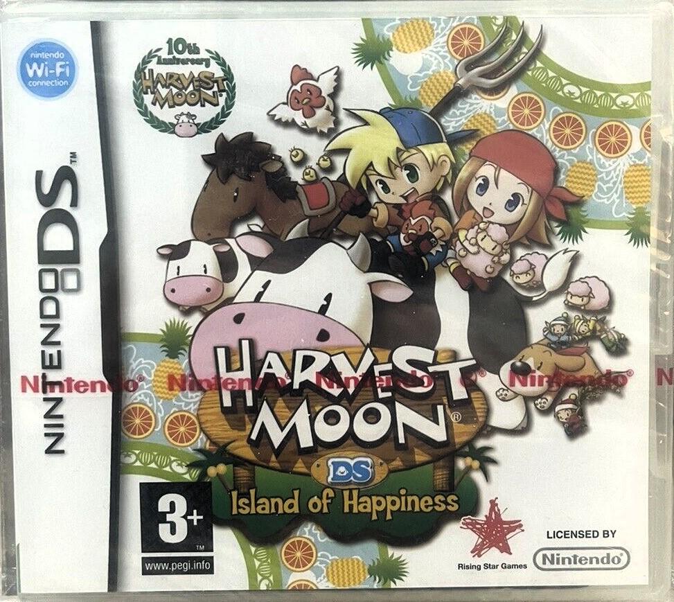 Harvest Moon Island of Happiness - PAL Nintendo DS [Import]