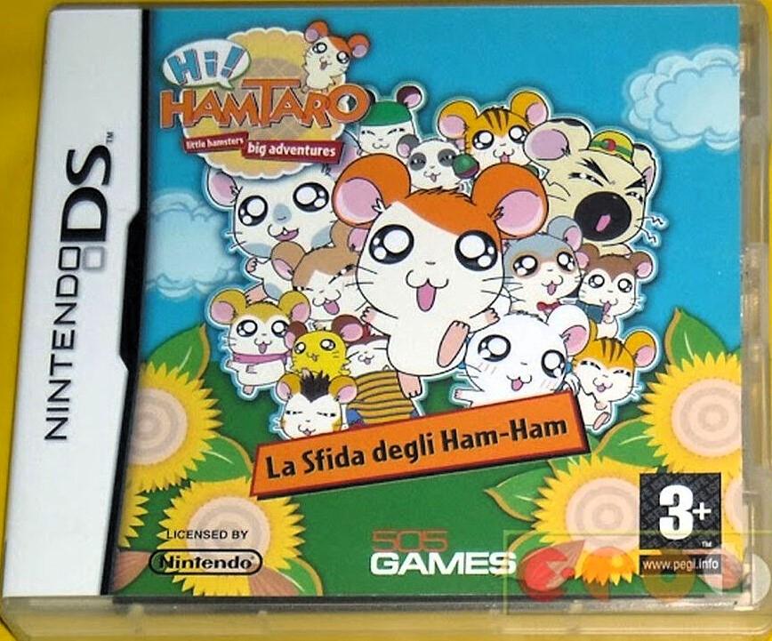 Hi Hamtaro Little Hamsters Big Adventure - PAL Nintendo DS [Import]