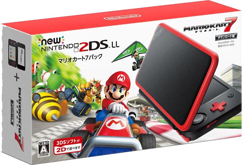 New Nintendo 2DS LL Mario Kart 7 Edition - Nintendo 3DS