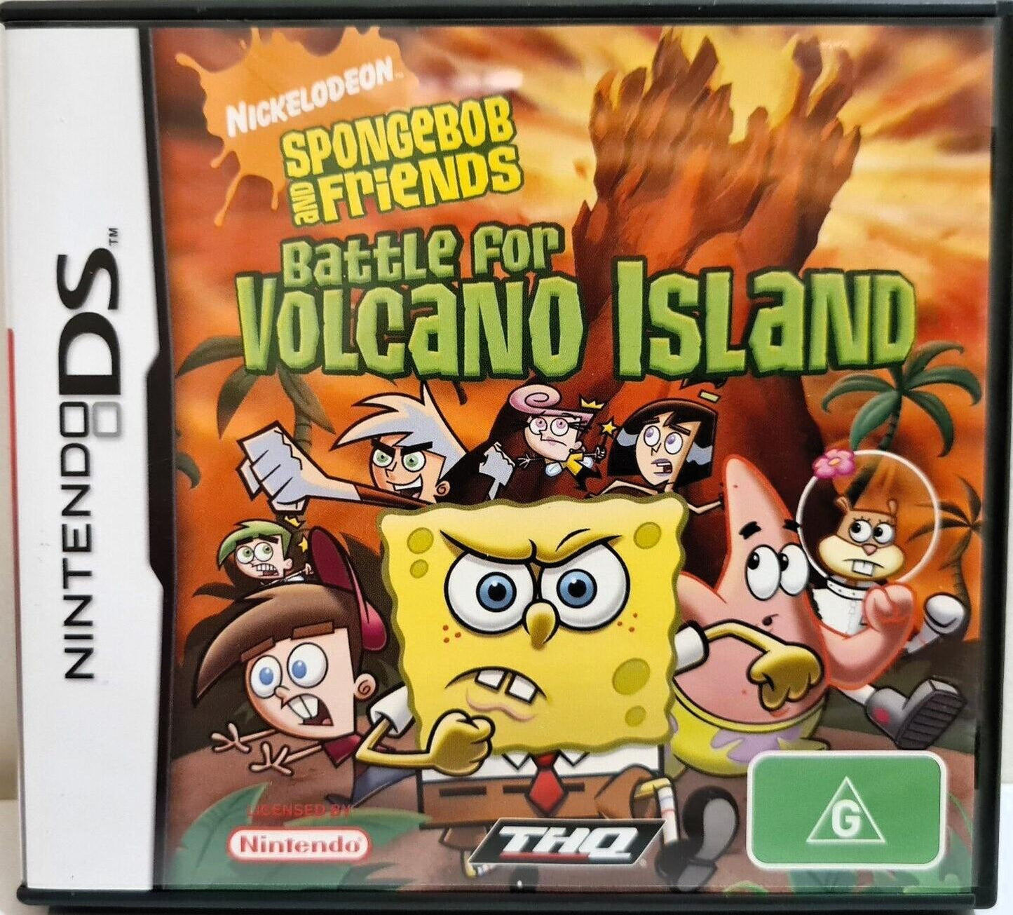 SpongeBob & Friends Battle for Volcano Island - PAL Nintendo DS [Import]