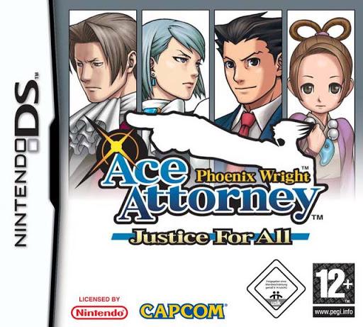 Phoenix Wright: Ace Attorney Justice For All - PAL Nintendo DS [Import]