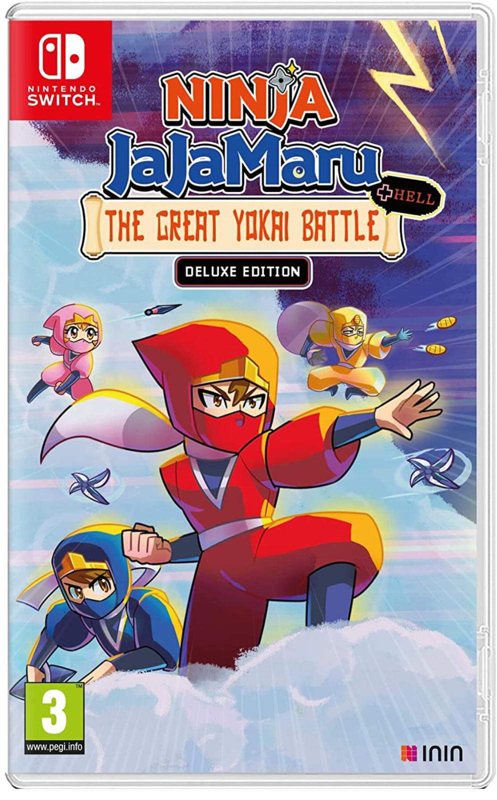 Ninja Jajamaru: The Great Yoke Battle + Hell Deluxe - PAL Nintendo Switch [Import]