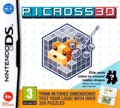 Picross 3D - PAL Nintendo DS [Import]