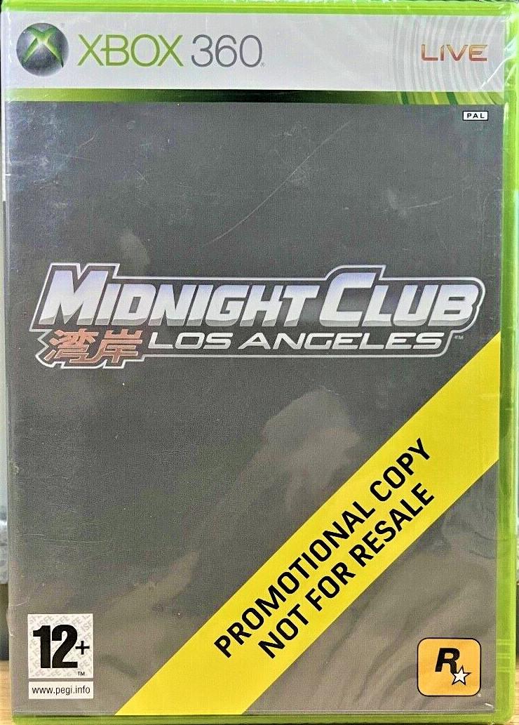 Midnight Club: Los Angeles [Not For Resale] - PAL Xbox 360 [Import]