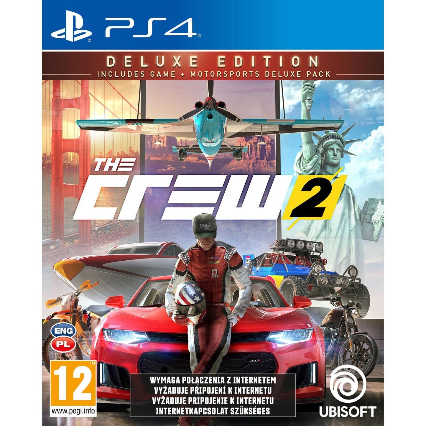 The Crew 2 [Deluxe Edition] - PAL Playstation 4 [Import]