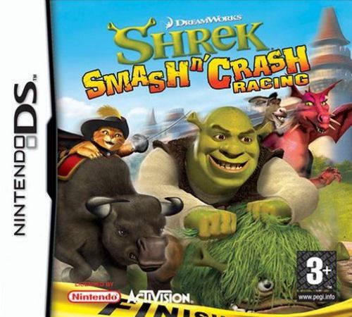 Shrek Smash and Crash Racing - PAL Nintendo DS [Import]