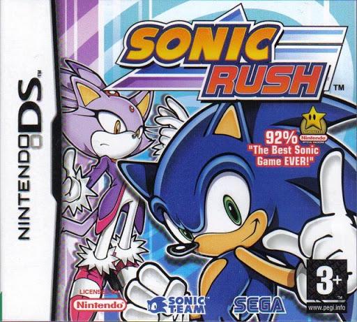 Sonic Rush - PAL Nintendo DS [Import]