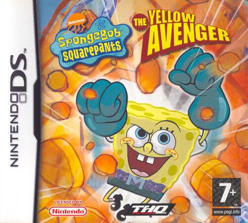 SpongeBob SquarePants Yellow Avenger - PAL Nintendo DS [Import]
