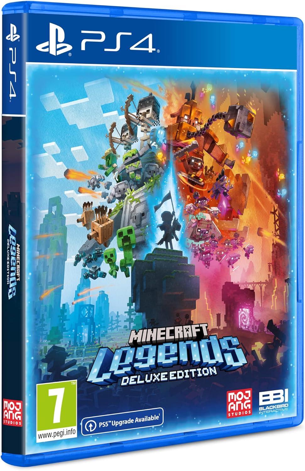 Minecraft Legends: Deluxe Edition - PAL Playstation 4 [Import]