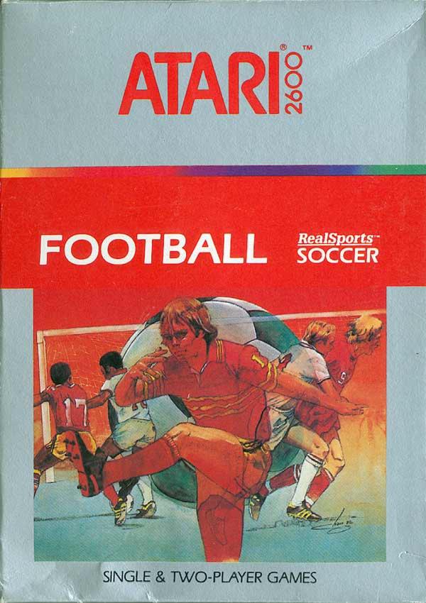 RealSports Soccer [Football Text] - Atari 2600