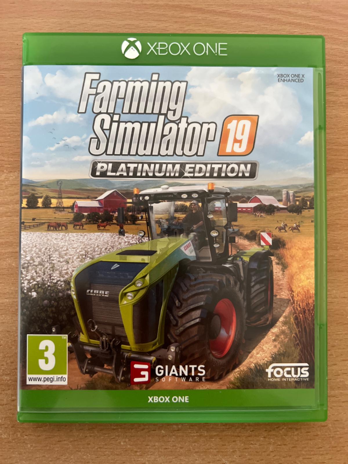 Farming Simulator 19 [Platinum Edition] - PAL Xbox One [Import]