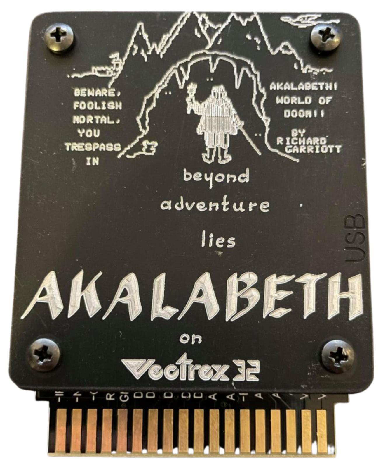 Akalabeth - Vectrex