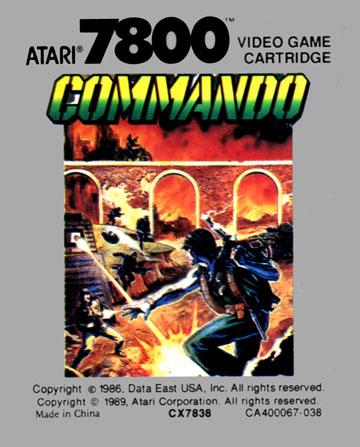 Commando - PAL Atari 7800 [Import]