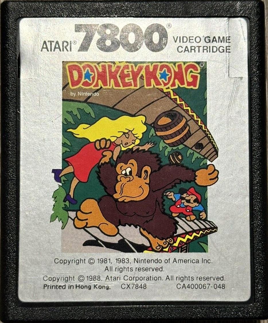Donkey Kong - PAL Atari 7800 [Import]