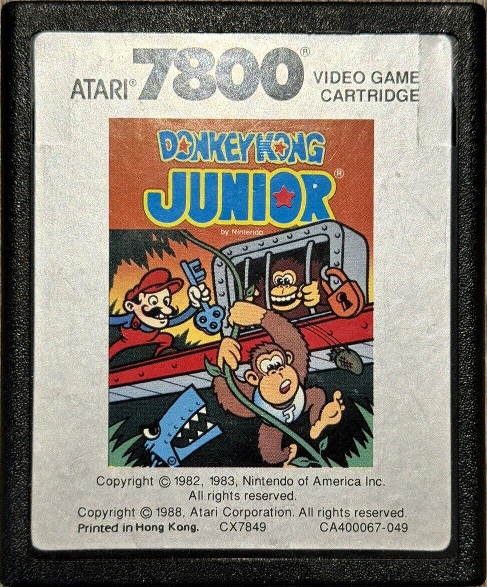 Donkey Kong Junior - PAL Atari 7800 [Import]