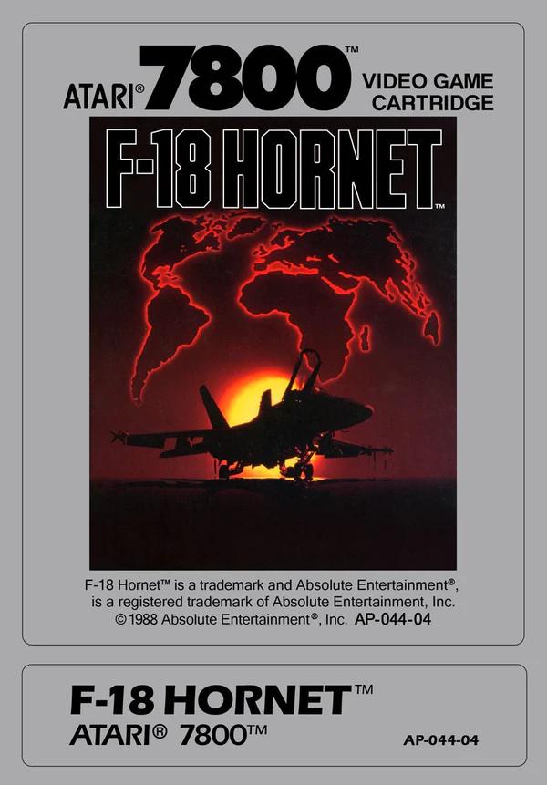 F-18 Hornet - PAL Atari 7800 [Import]