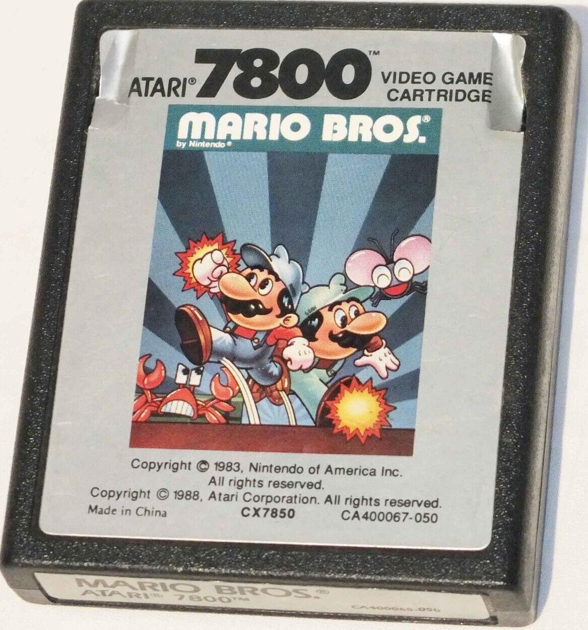 Mario Bros. - PAL Atari 7800 [Import]