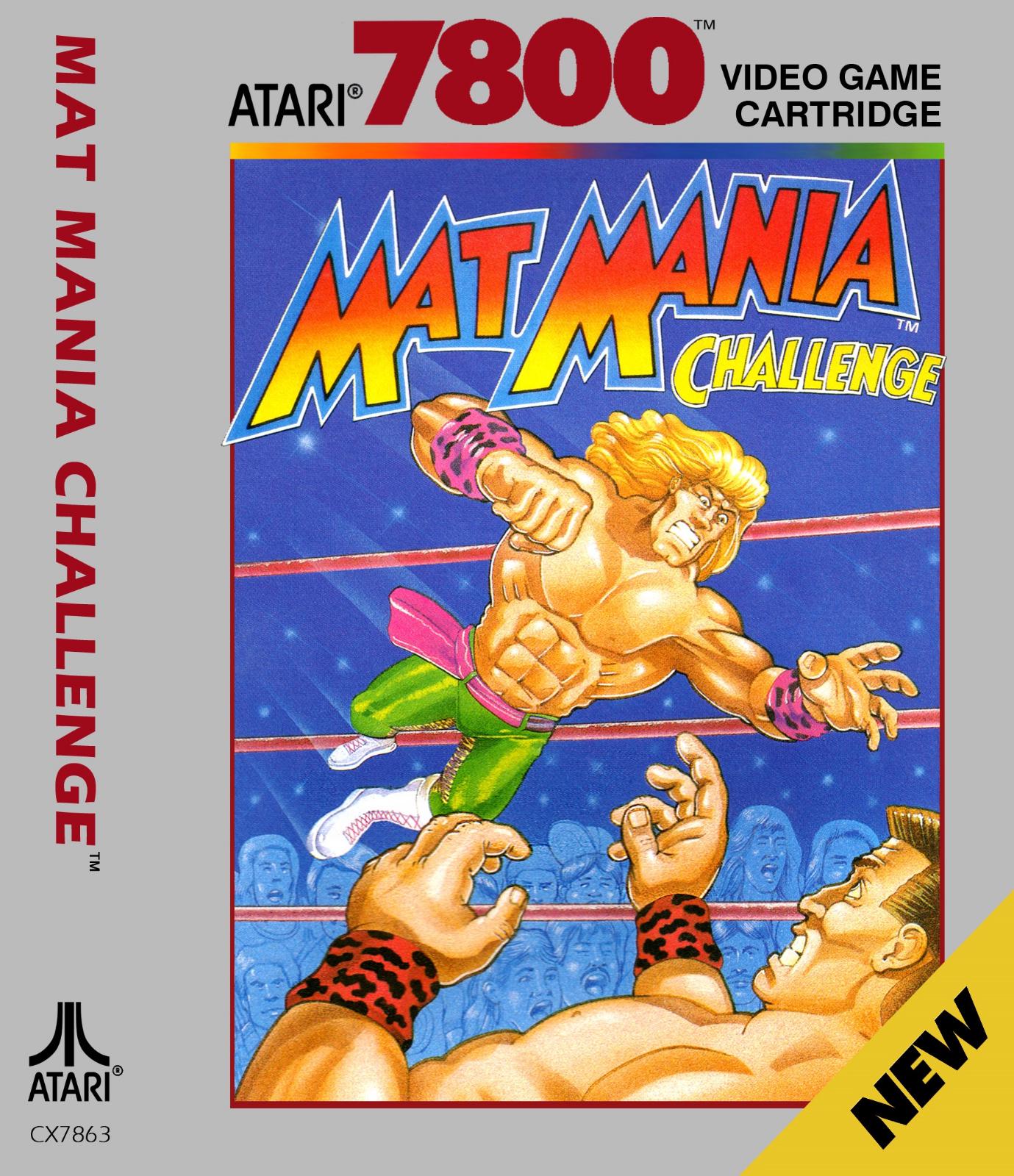 Mat Mania Challenge - PAL Atari 7800 [Import]