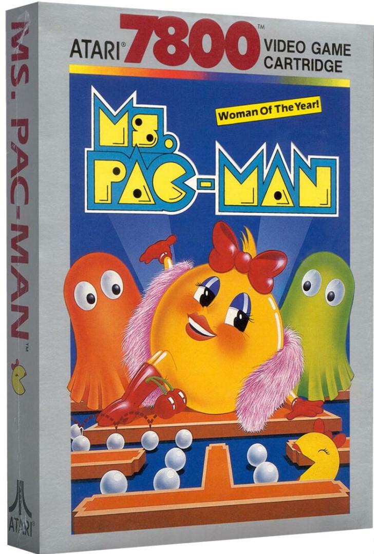 Ms. Pac-Man - PAL Atari 7800 [Import]