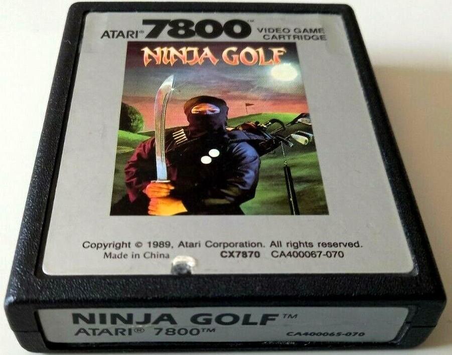 Ninja Golf - PAL Atari 7800 [Import]