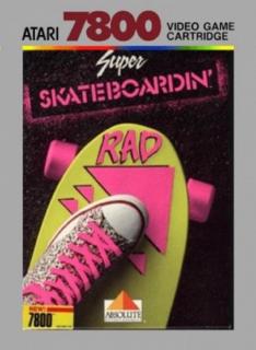 Super Skateboardin' - PAL Atari 7800 [Import]