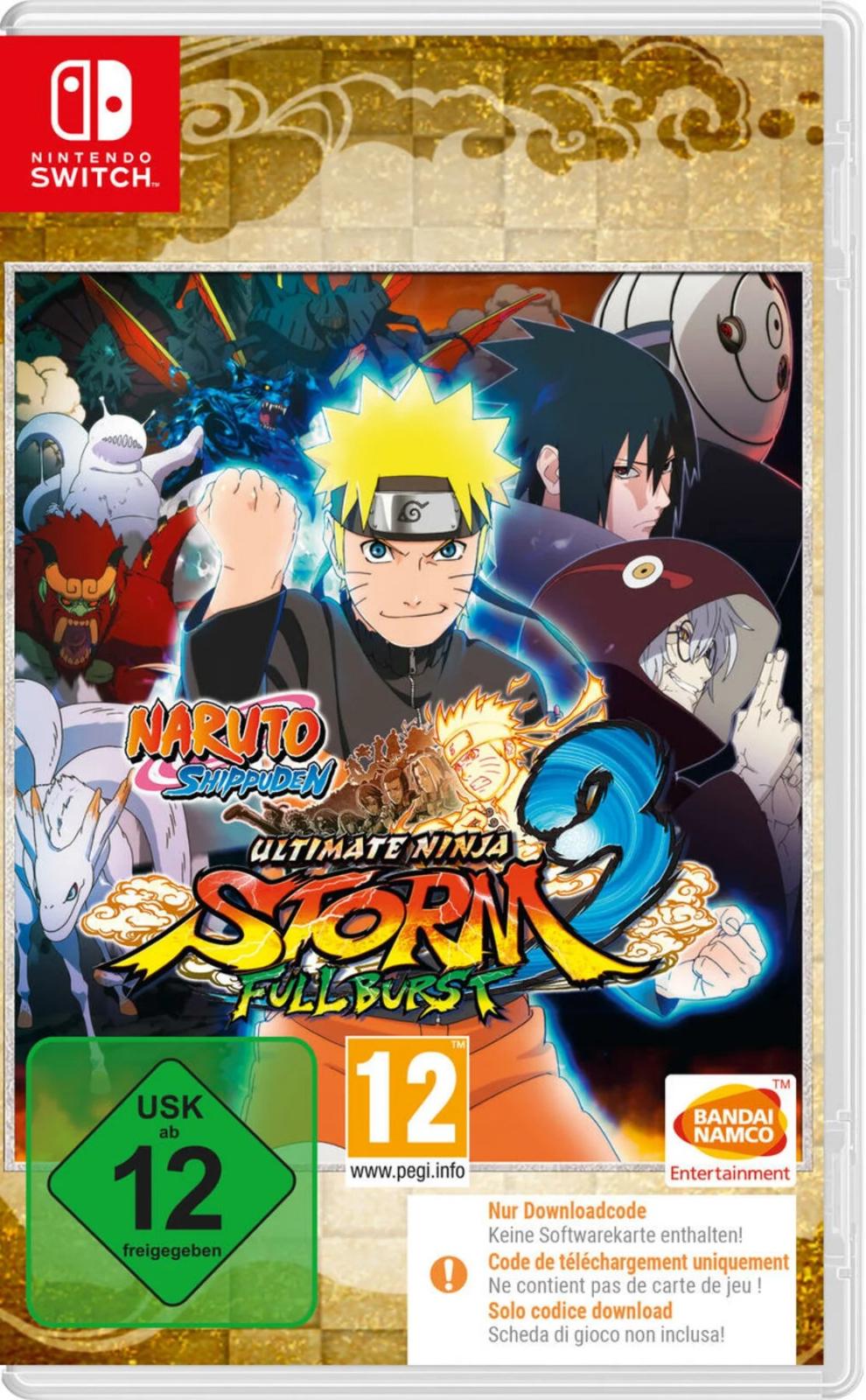 Naruto Shippuden: Ultimate Ninja Storm 3 Full Burst - PAL Nintendo Switch [Import]