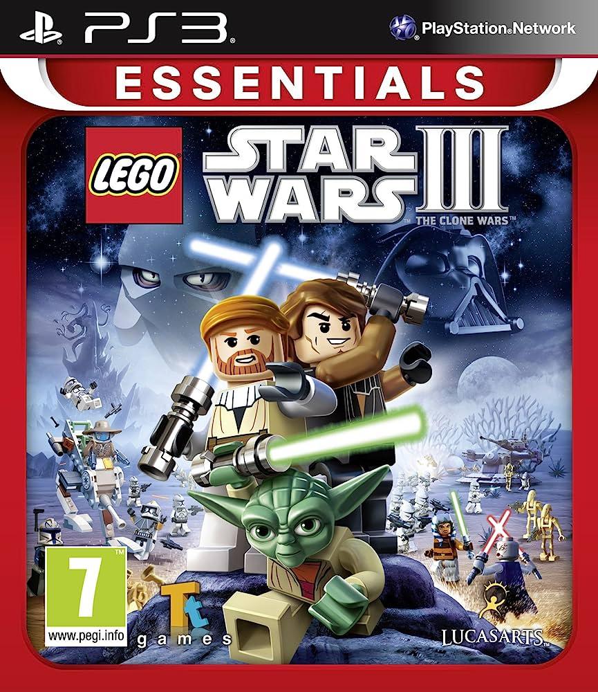 LEGO Star Wars III: The Clone Wars [Essentials] - PAL Playstation 3 [Import]