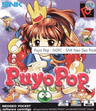 Puyo Pop - PAL Neo Geo Pocket Color [Import]