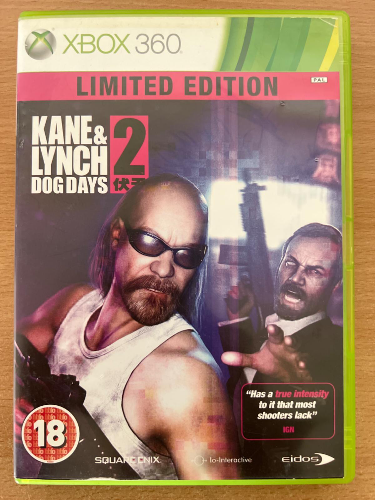 Kane & Lynch 2: Dog Days [Limited Edition] - PAL Xbox 360 [Import]