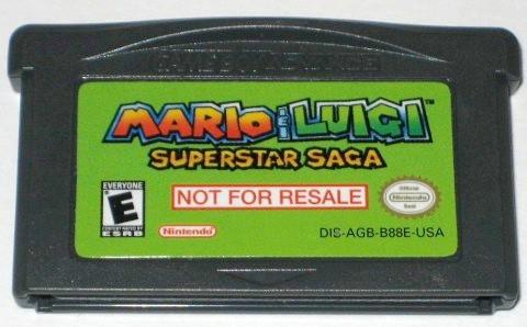 Mario and Luigi Superstar Saga [Not for Resale] - Game Boy Advance