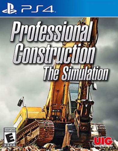 Professional Construction The Simulation - PlayStation 4