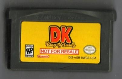 DK King of Swing [Not for Resale] - Game Boy Advance