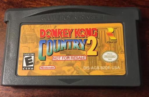 Donkey Kong Country 2 [Not for Resale] - Game Boy Advance